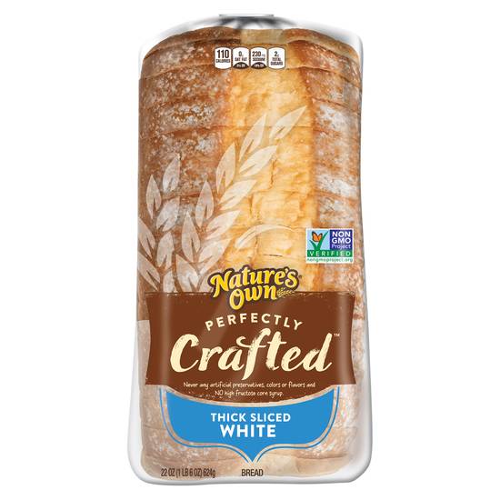 Nature's Own Perfectly Crafted Thick Sliced Bread