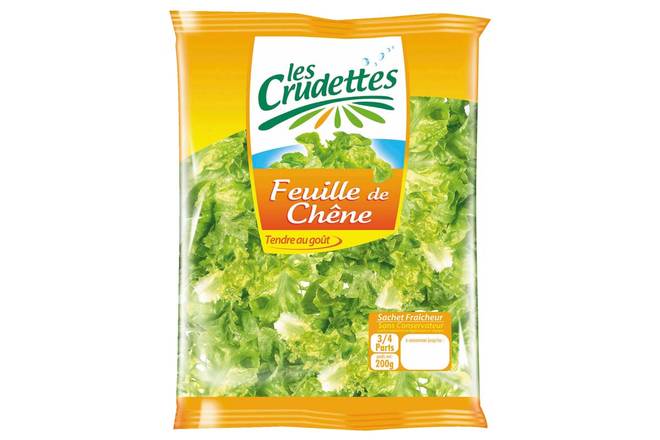 Les Crudettes feuille de chêne 200 g