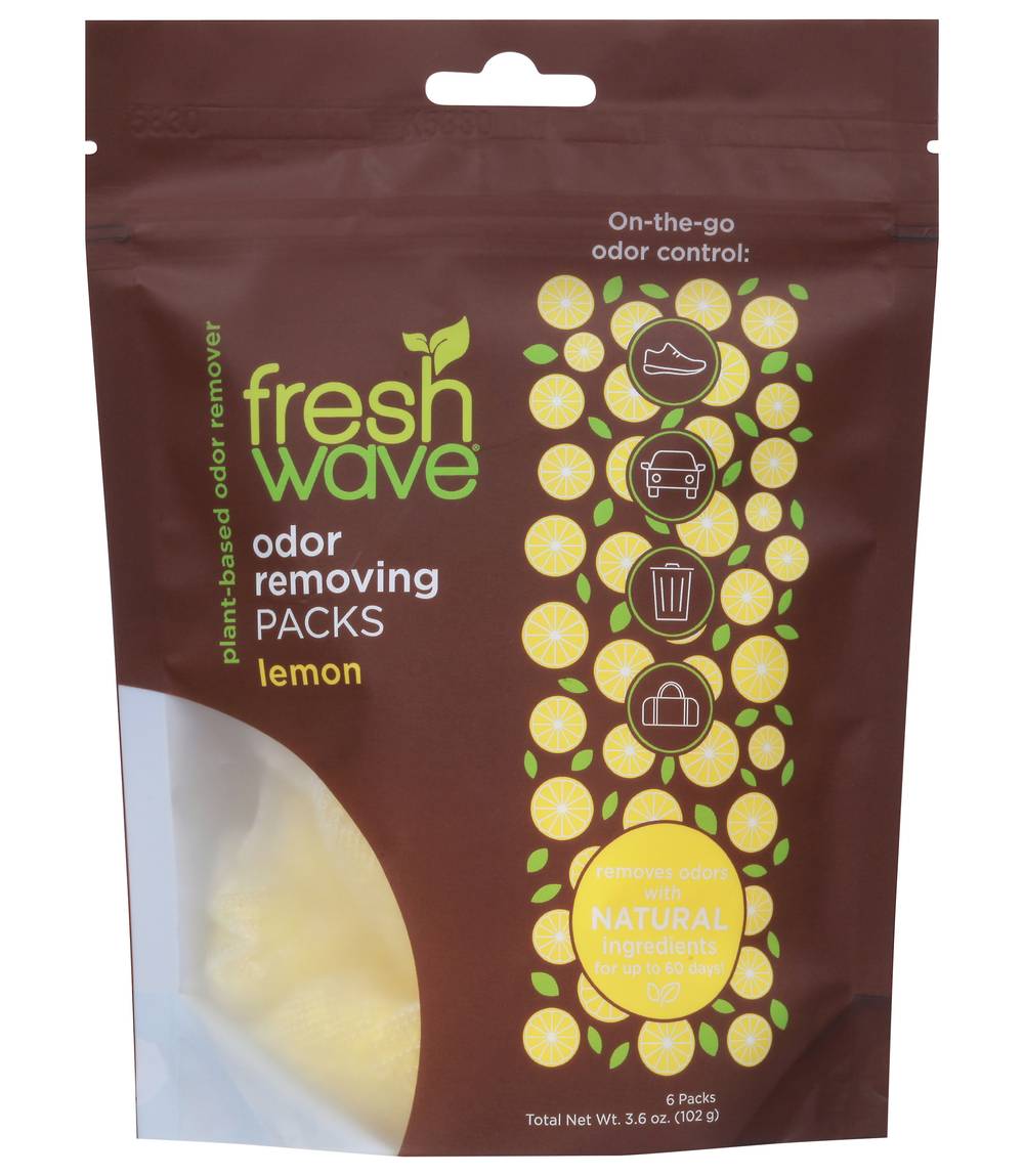 Fresh Wave Lemon Odor Removing packs (3.6 oz)
