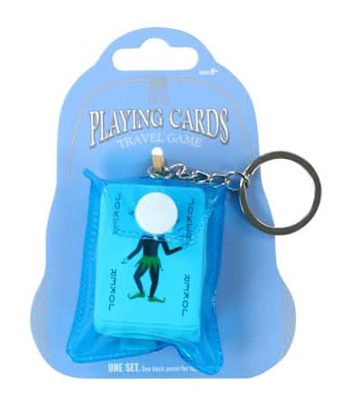 Travel Playing Cards Game Set Blue