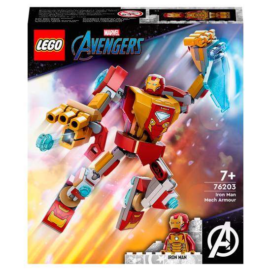 Lego Marvel Iron Man Mech Armour Set 76203