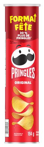 Pringles chips de pomme de terre - potato chips (original)