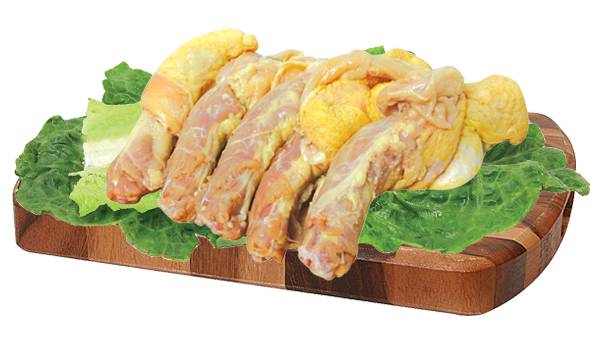 Pescuezos de pollo