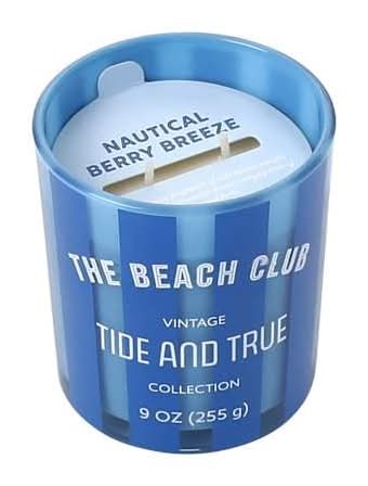 The Beach Club Vintage Collection Scented Candle 9oz Berry Breeze