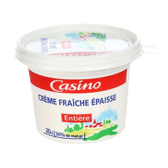 Casino Crème fraîche épaisse 30% m.g. 20cl