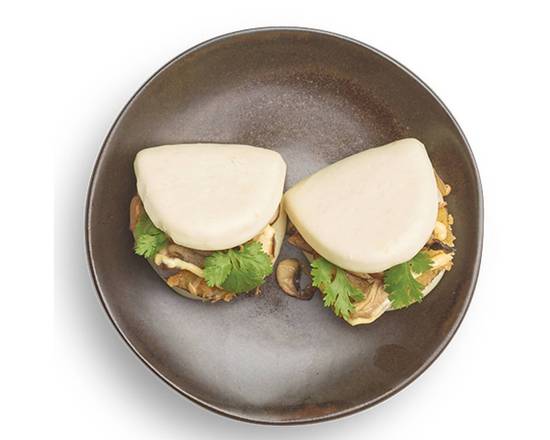 117. bao bun mixed mushrooms  