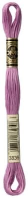 Dmc 117 6 Strand Cotton Embroidery Floss, Purple