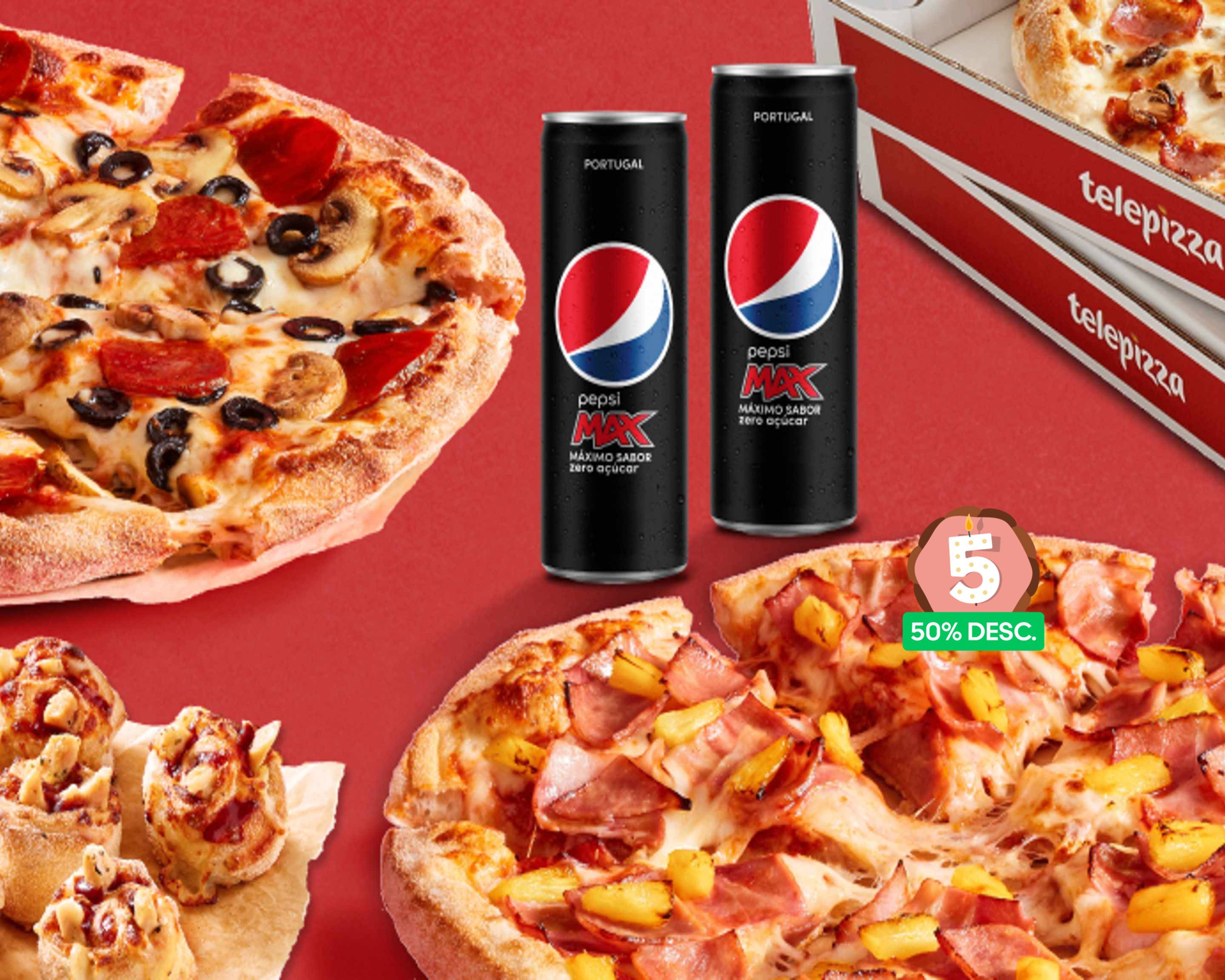 Telepizza (Vila do Conde) takeaway Vila do Conde Menu e preços