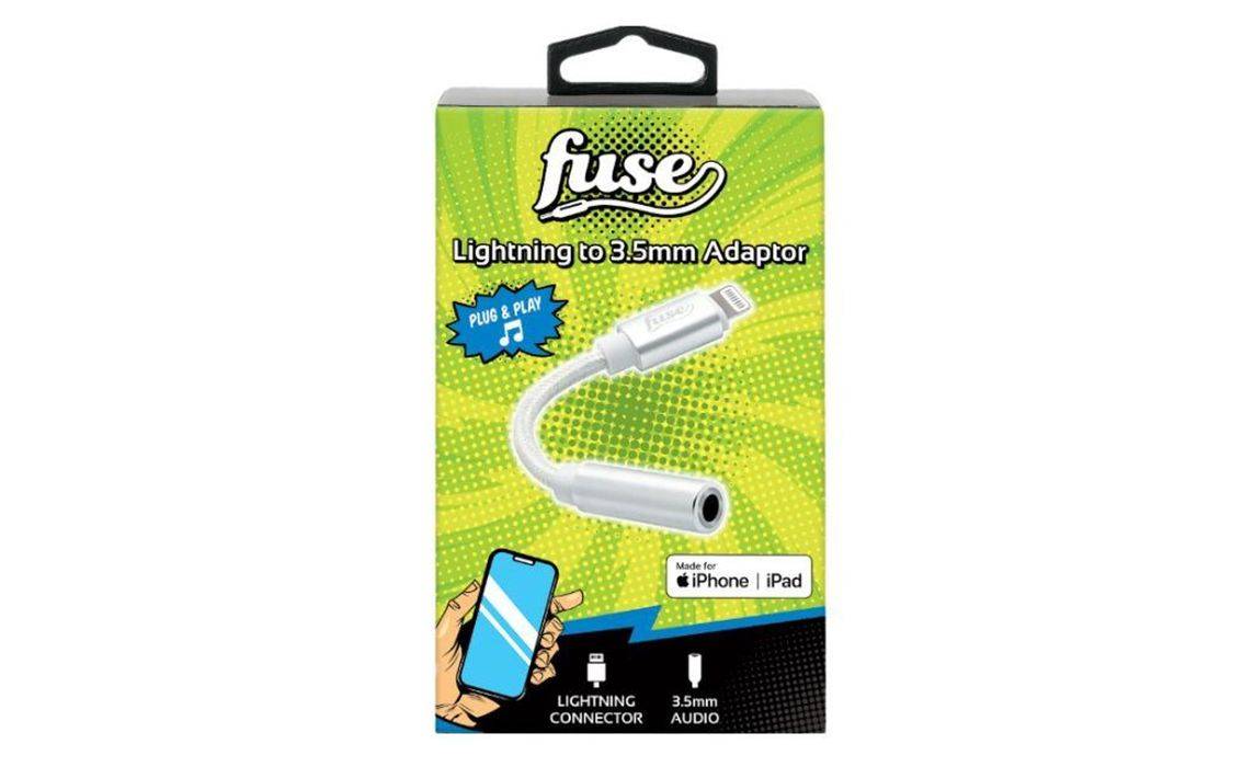 Fuse Lightning to 3.5mm Adaptor - Suitable for IPhone