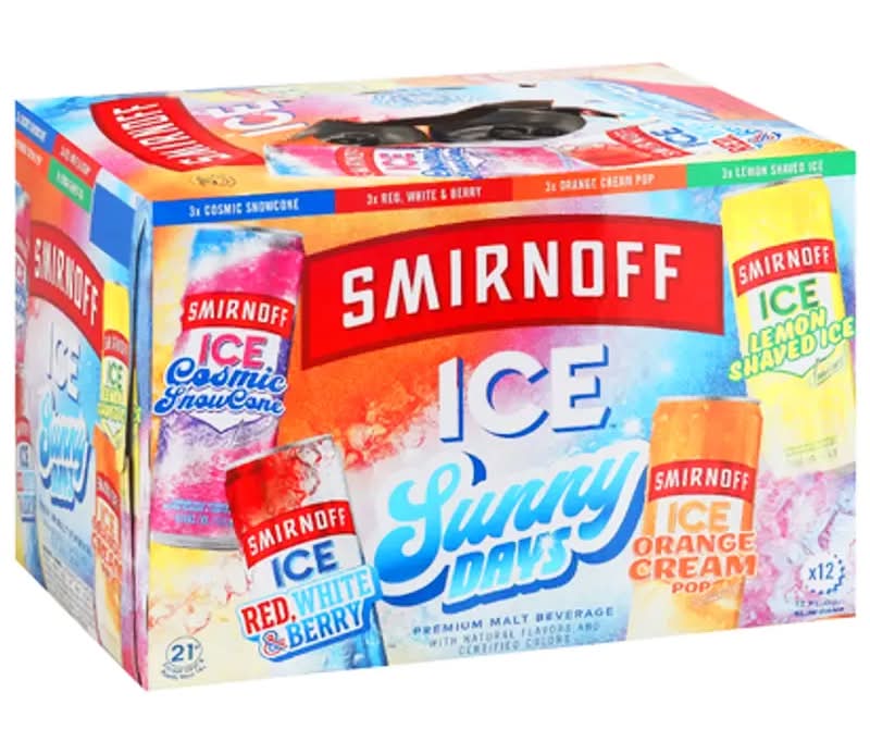 Smirnoff Ice Sunny Days Variety - 12 Pack