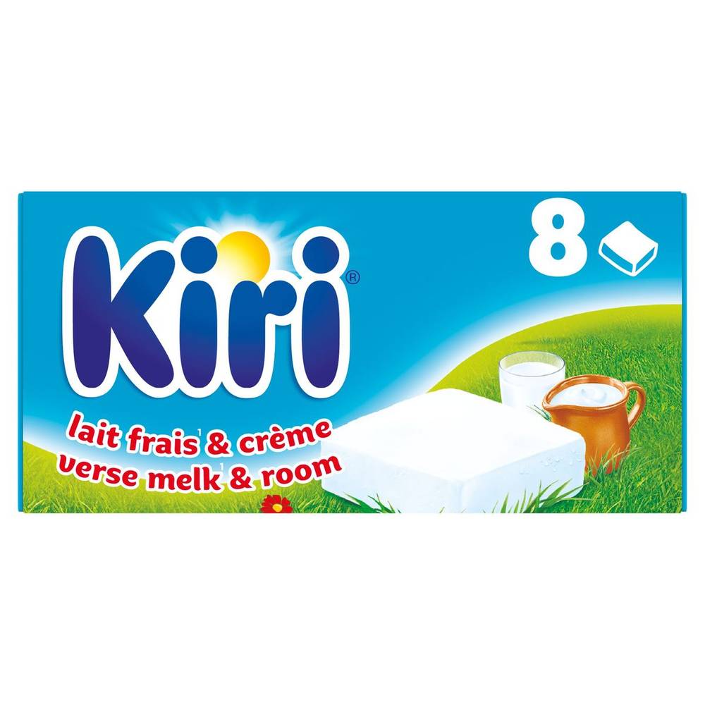 Kiri Fromage à tartiner Nature 8 Portions 144 g