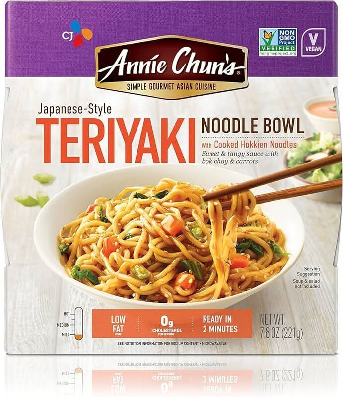 Annie Chun's Vegan Noodle Bowl Teriyaki 7.8oz