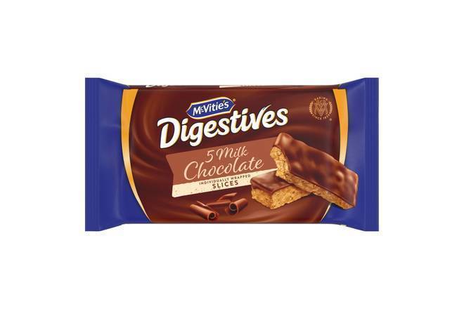 Mcvitie's Digestives Chocolate Slice 5pk
