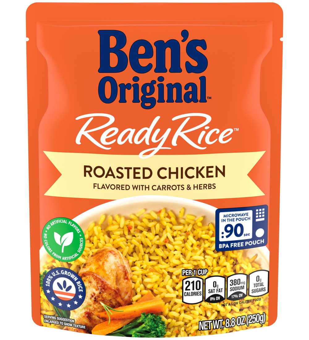 Ben's Original Ready Rice, Chicken-Carrot-Herbs (8.8 oz)