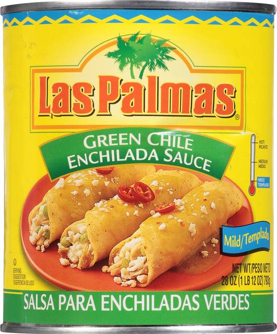 Las Palmas Green Chile Enchilada Sauce (28 oz)