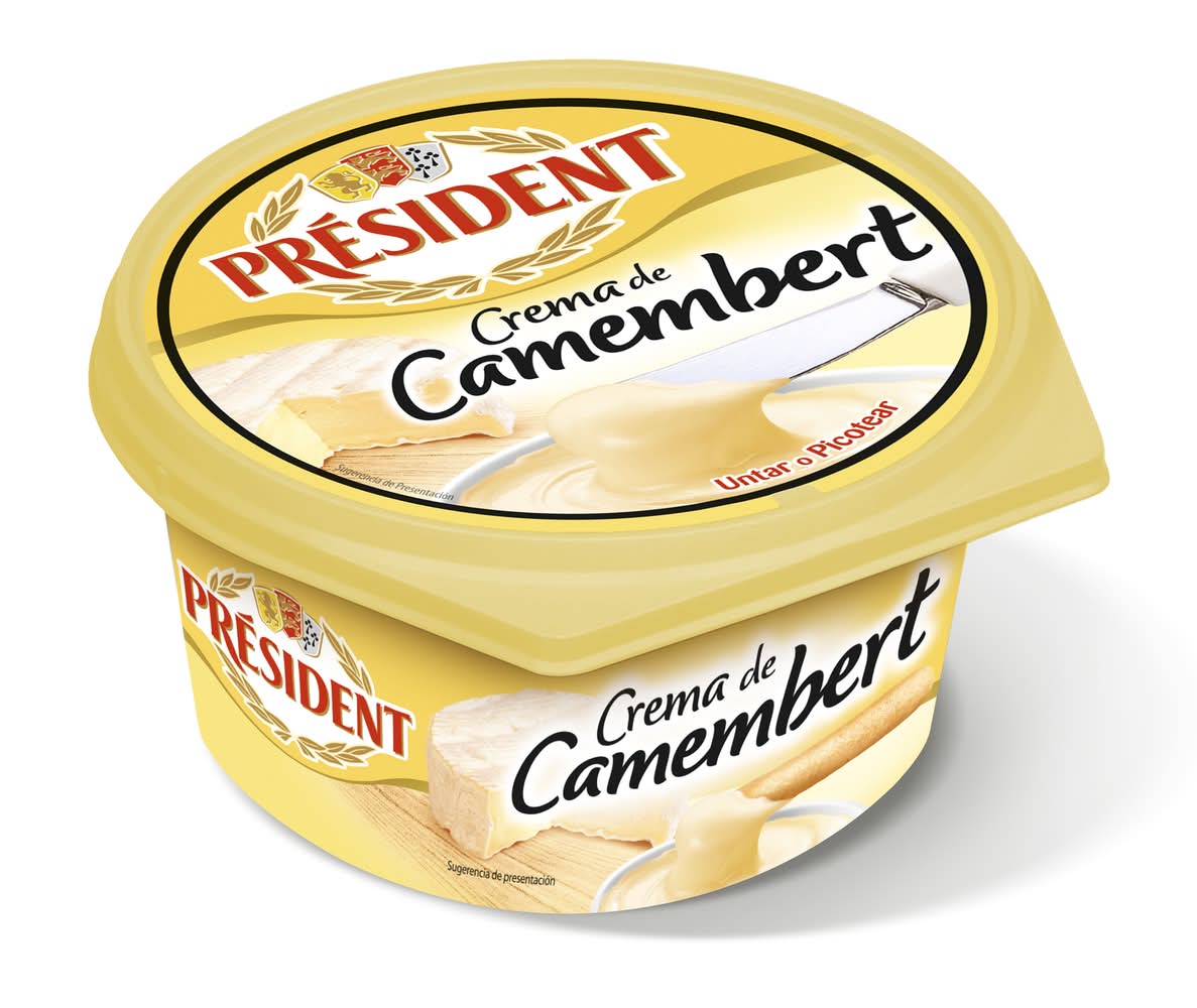 Crema de queso camembert · Président (125 g)