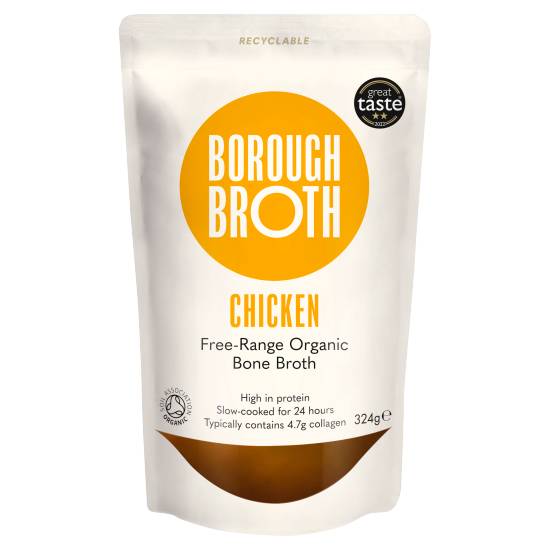 Borough Broth Free Range Organic Bone Soup (chicken )