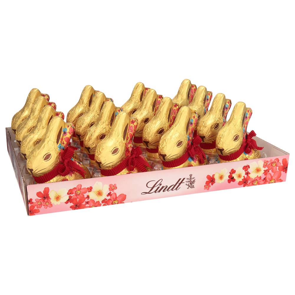 Lindt Floral Easter Gold Bunny (3.6 oz)