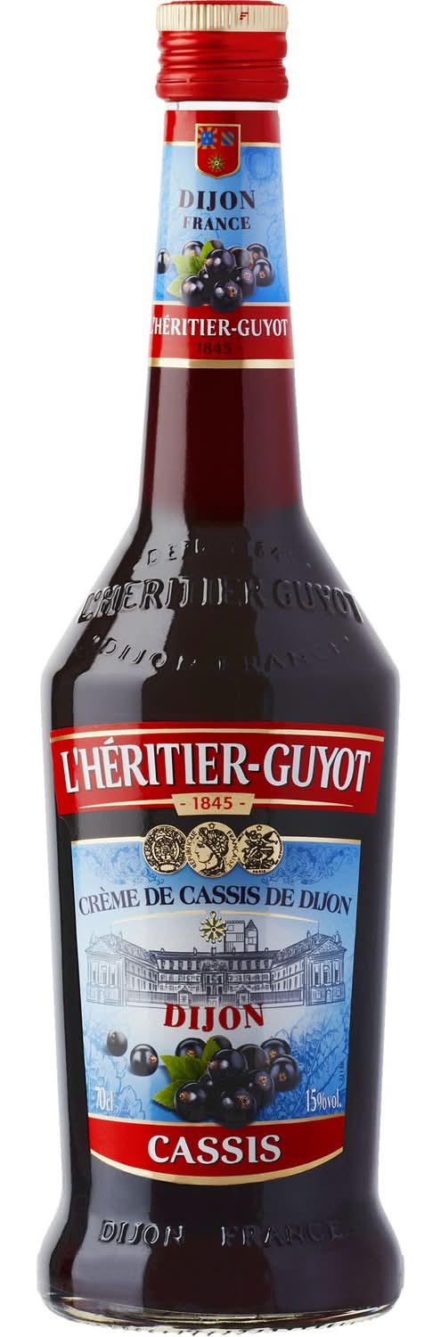 Crème de Cassis de Dijon 15% L'HERITIER-GUYOT - 70cL