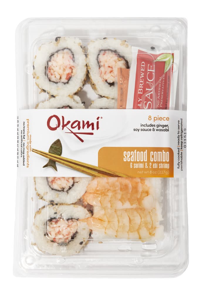 Okami Tempura Shrimp Rolls (2.18 lbs)