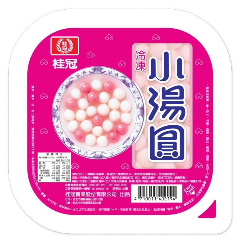 桂冠 小湯圓 300g <300g克 x 1 x 1Pack包>