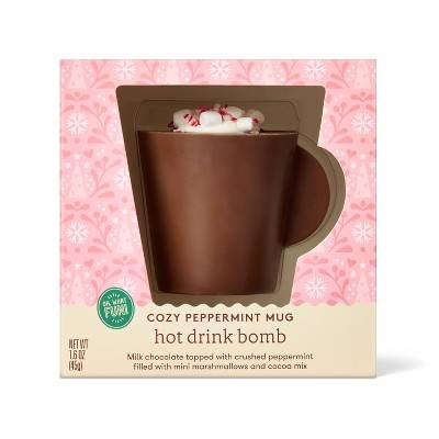 Favorite Day Christmas Peppermint Latte Mug Shaped Hot Cocoa Bomb (1.6 oz)