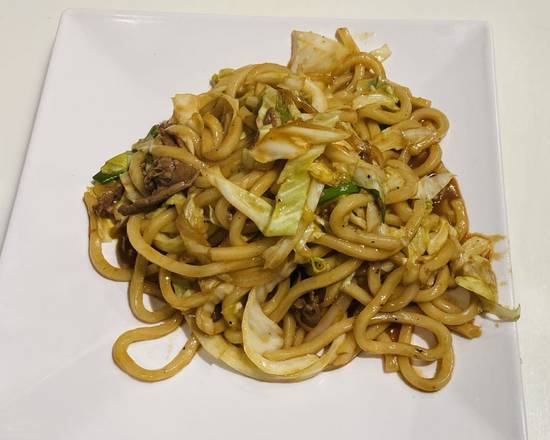 49. Beef Fried Udon 牛肉乌冬面