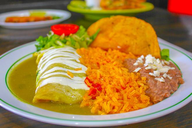 Taco & Enchilada Plate