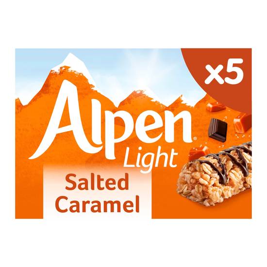 Alpen Light Salted Caramel Cereal Bars 5 Pack