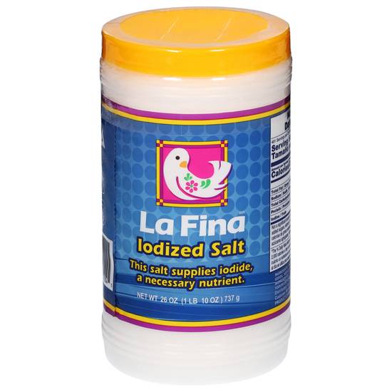La Fina Iodized Salt (26 oz)