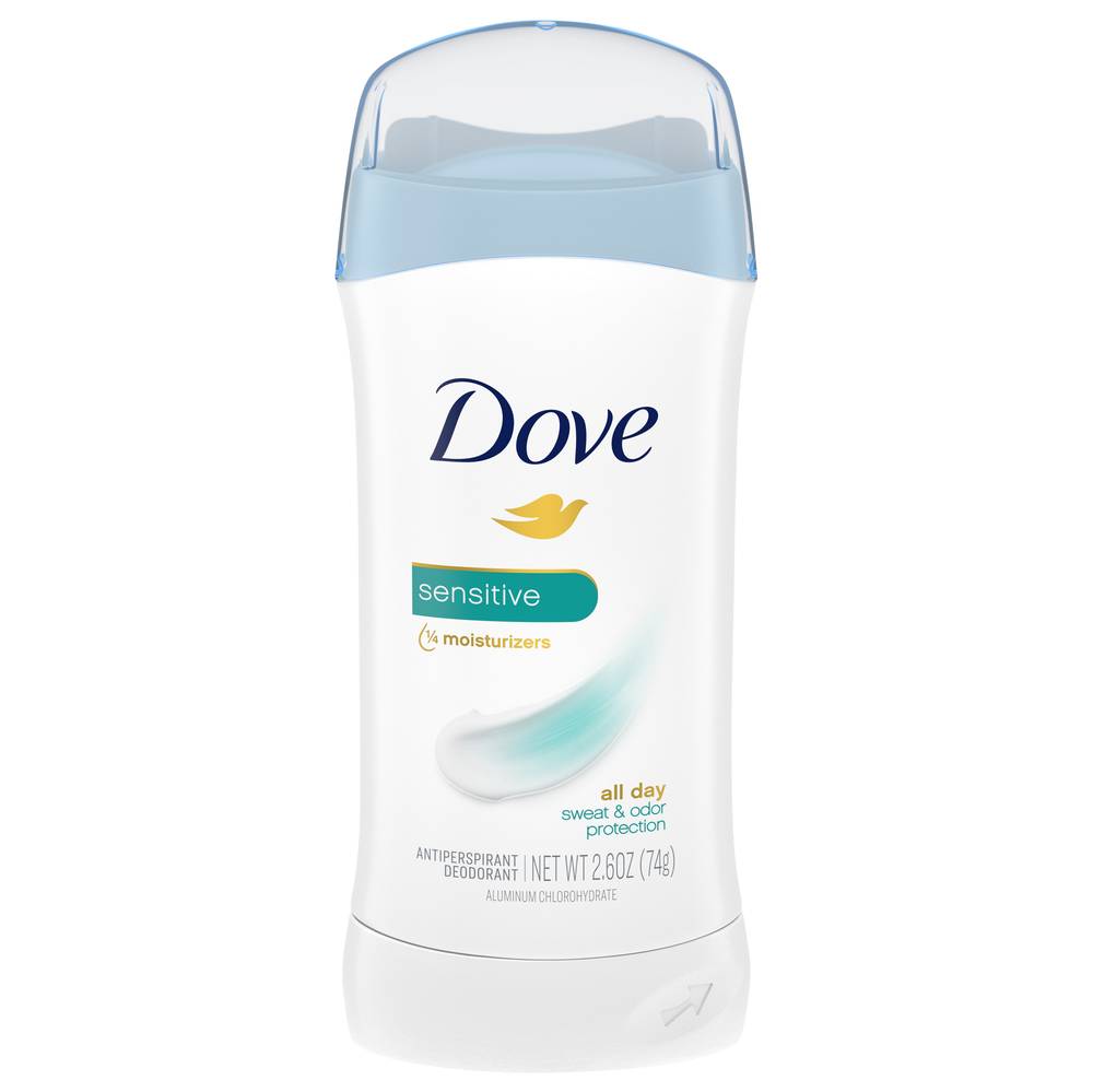 Dove Sensitive Antiperspirant Deodorant (2.6 oz)