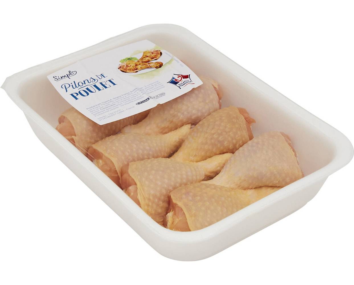 Simpl - Pilons de poulet jaune (8)
