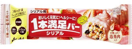 アサヒ １本満足バー シリアル苺