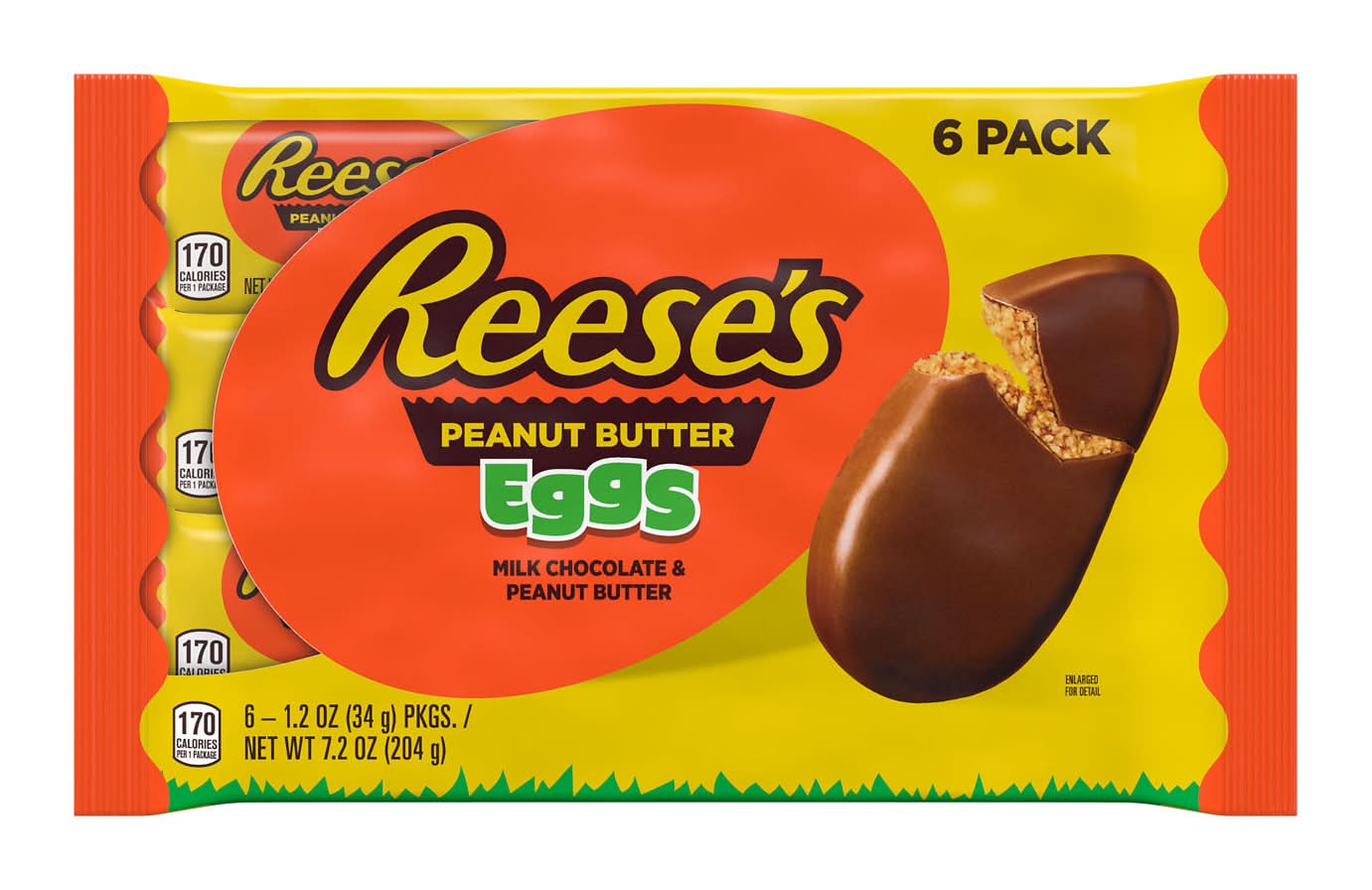 Reese's Milk Chocolate Peanut Butter Eggs Candy (1.2 oz)