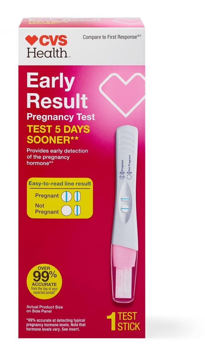 CVS Pharmacy Early Result Pregnancy Test