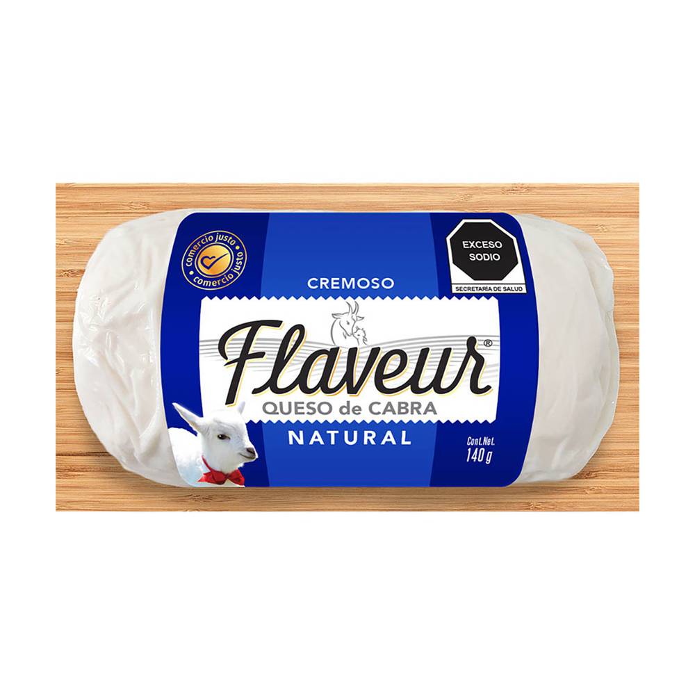 Flaveur queso de cabra natural (140 g)