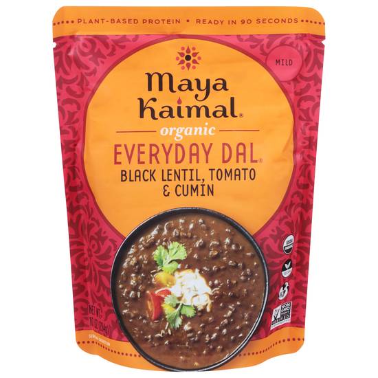 Maya Kaimal Organic Everyday Dal (black lentil - tomato - cumin)