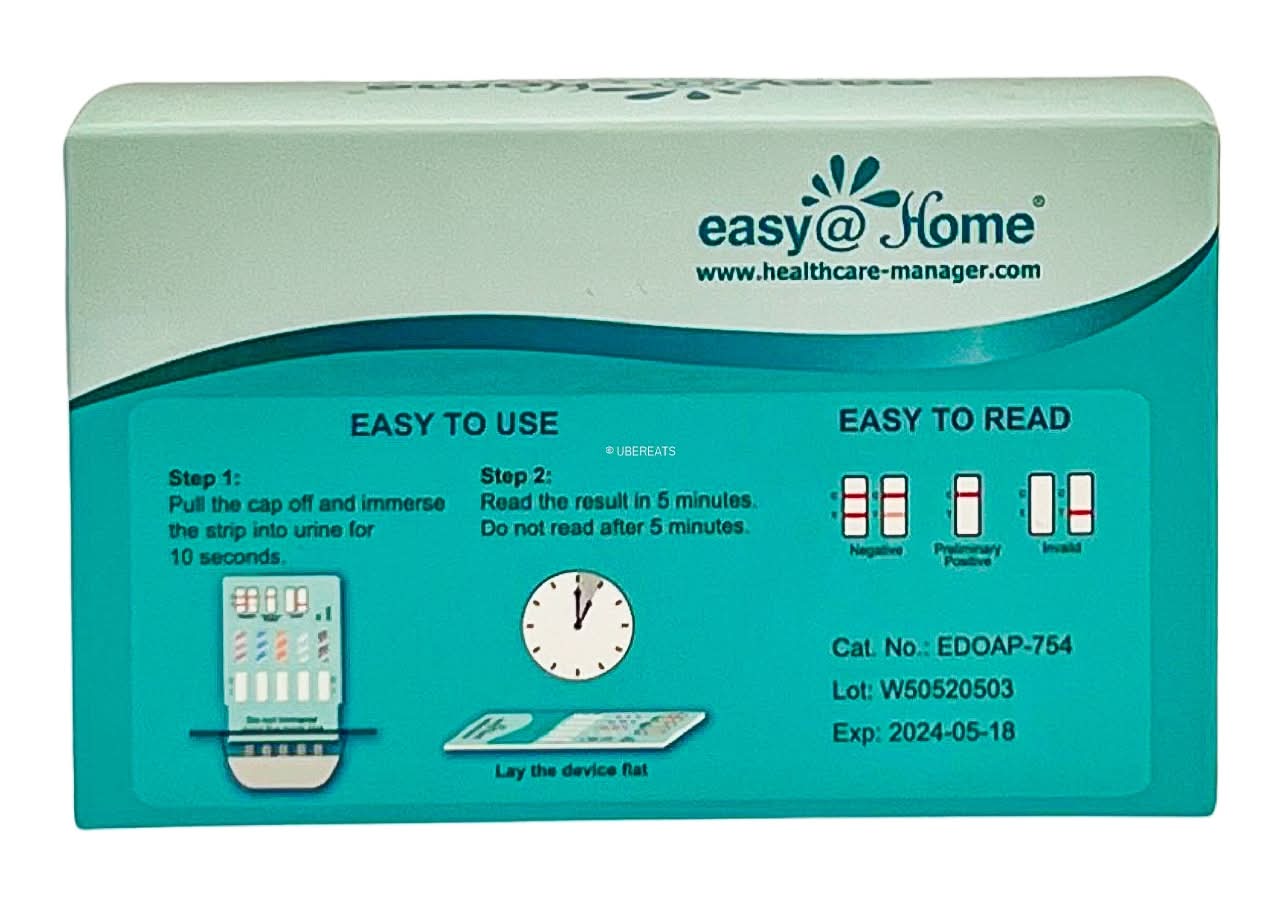 Easy@Home Multi Drug Screen Test Kit
