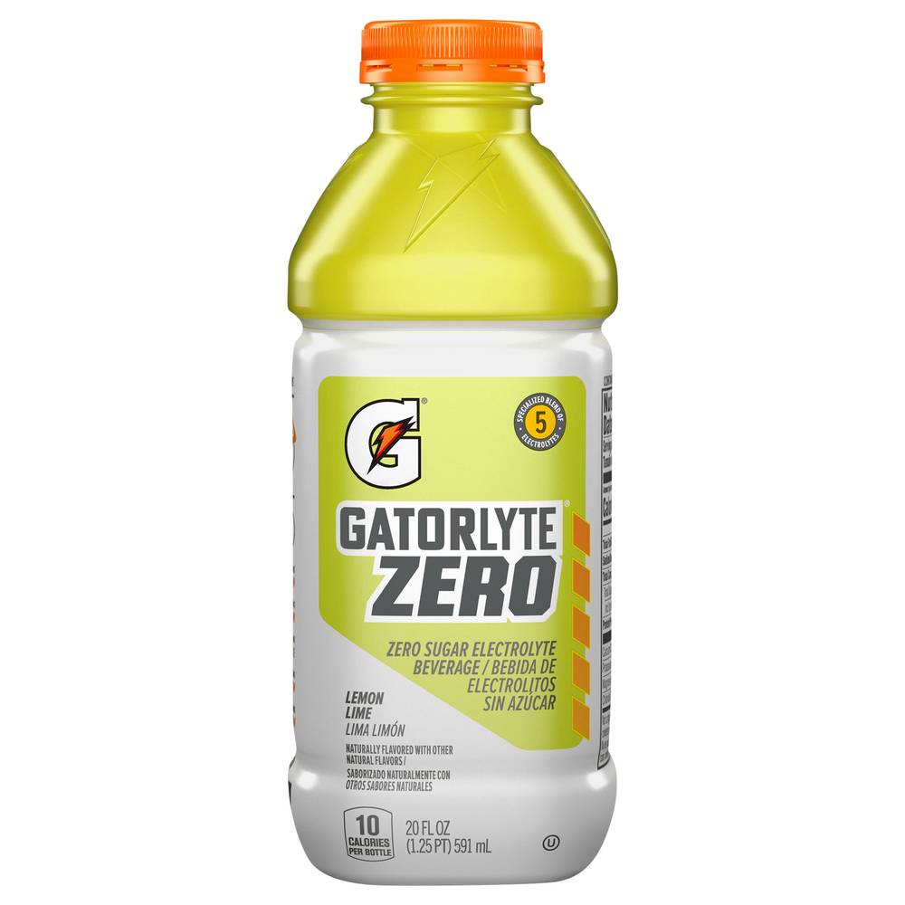 Gatorade Gatorlyte Zero Sugar Electrolyte Beverage (20 fl oz) (lemon-lime)