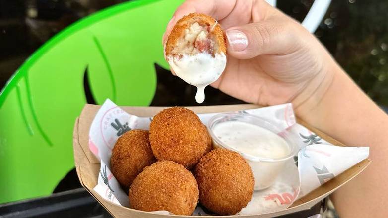 Order NEW: 5 | Prosciutto Manchego Bechamel Croquetas food online from Dos Croquetas store, Medley on bringmethat.com