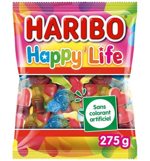 Haribo - Bonbons happy'life (275g)