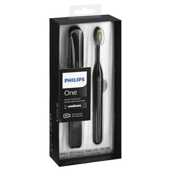 Philips One Power Black Toothbrush