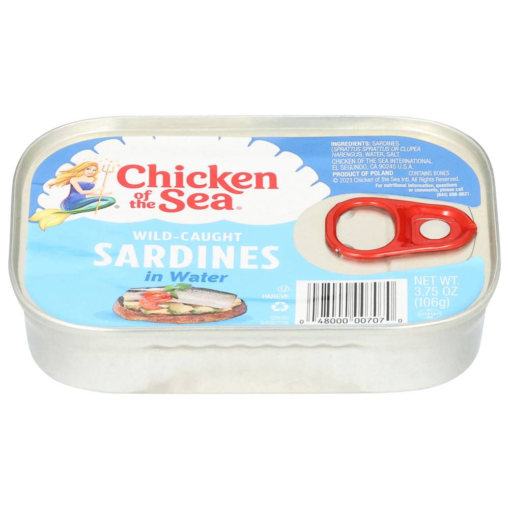 Chicken of the Sea Sardines in Water (3.75 oz)