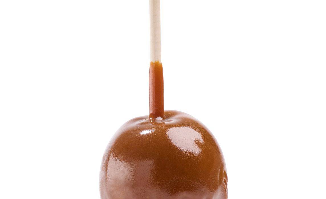 Plain Caramel Apple