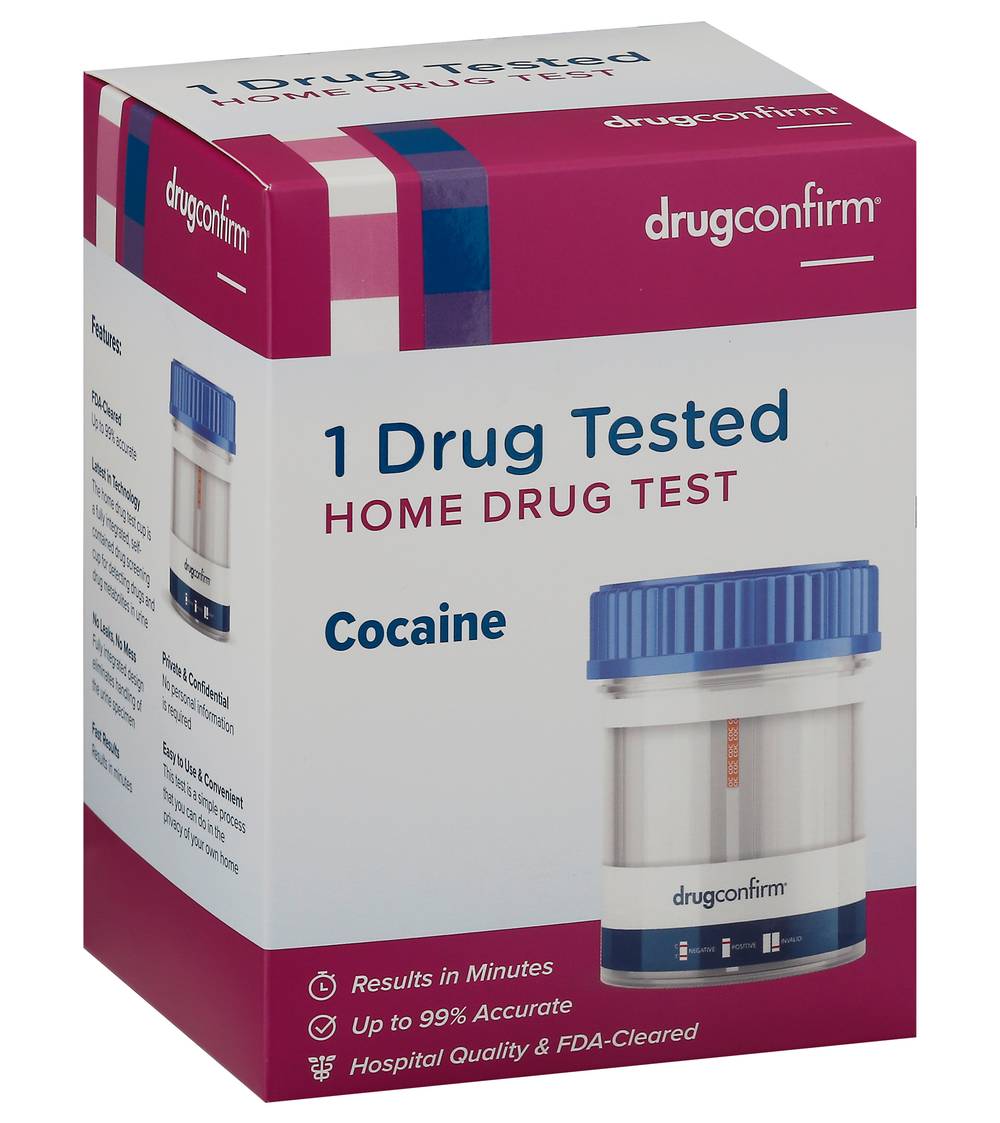DrugConfirm Cocaine Home Drug Test