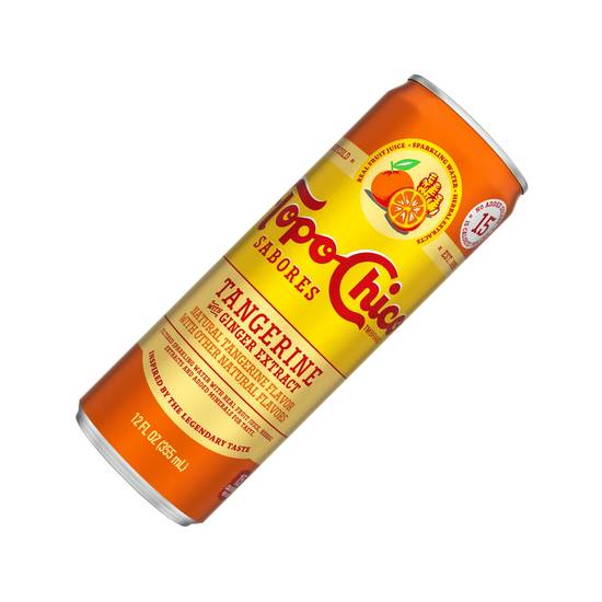 Topo-Chico Sabores Tangerine with Ginger Extract Flavored Sparkling Water 12oz
