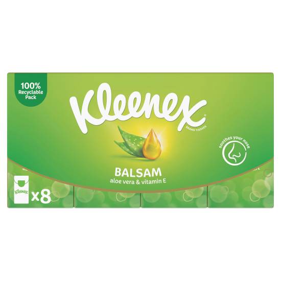 Kleenex Balsam Aloe Vera & Vitamin E Pocket Tissues