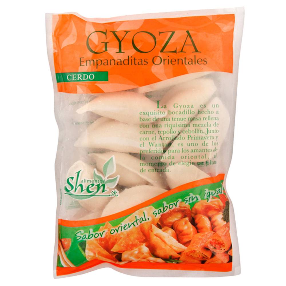 Alimentos Shen · Gyozas de cerdo congeladas (12 un)