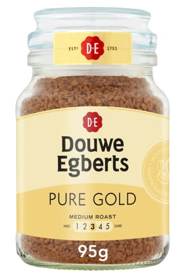 Douwe Egberts Pure Gold Medium Roast Instant Coffee (95g)