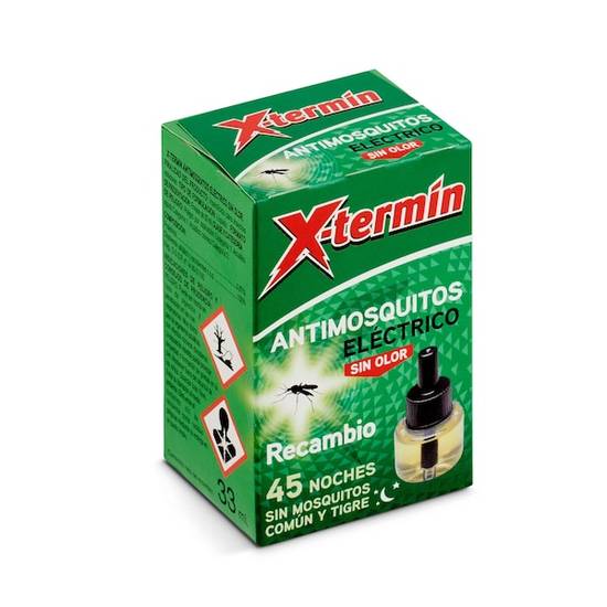 Insecticida eléctrico antimosquitos Xtermin caja 1 unidad)
